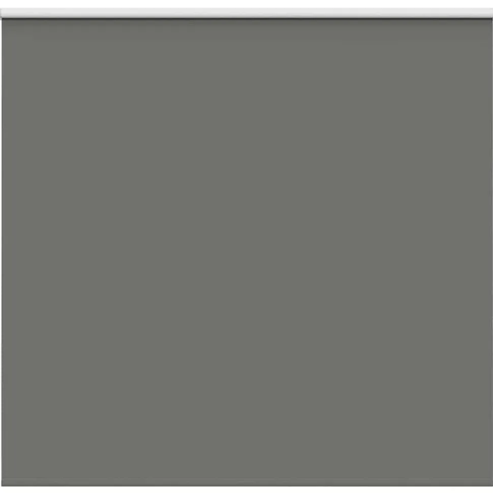 vidaXL Rolgordijn verduisterend 155x150 cm stofbreedte 151,6 cm grijs