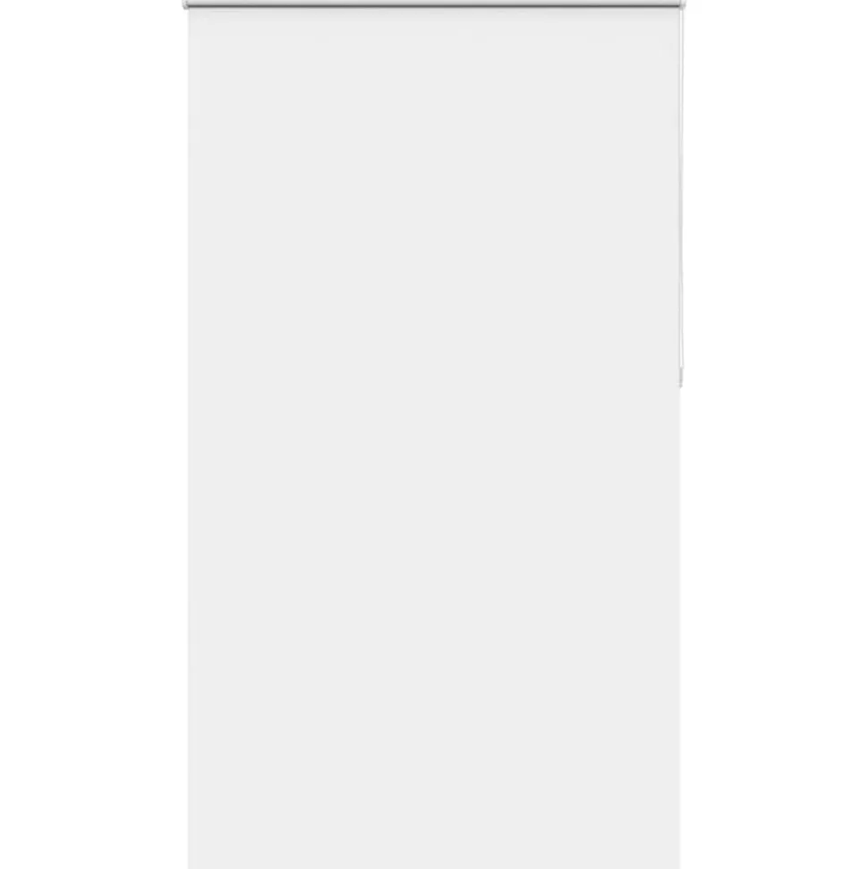 vidaXL Rolgordijn verduisterend 120x210 cm stofbreedte 116,6 cm wit