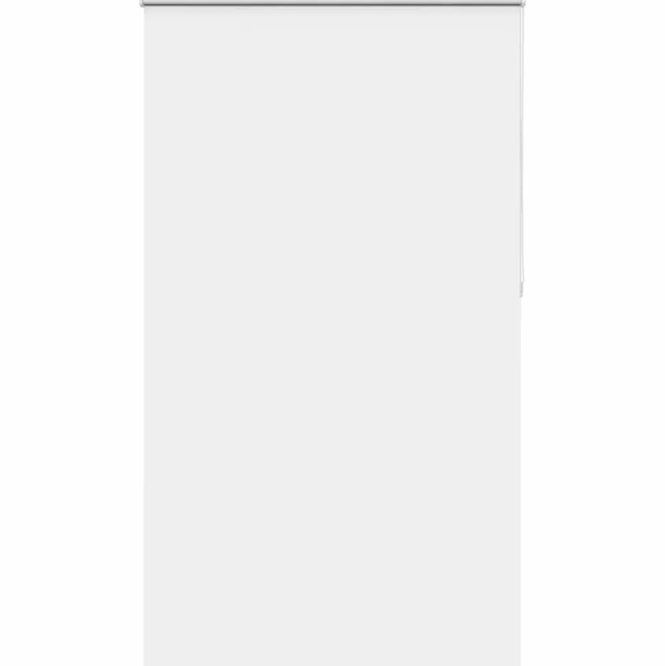 vidaXL Rolgordijn verduisterend 140x210 cm stofbreedte 136,6 cm wit