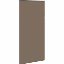 vidaXL Rolgordijn verduisterend koffie 115x230 cm stofbreedte 110,7 cm