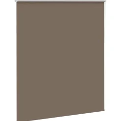 vidaXL Rolgordijn verduisterend koffie 120x175 cm stofbreedte 116,6 cm