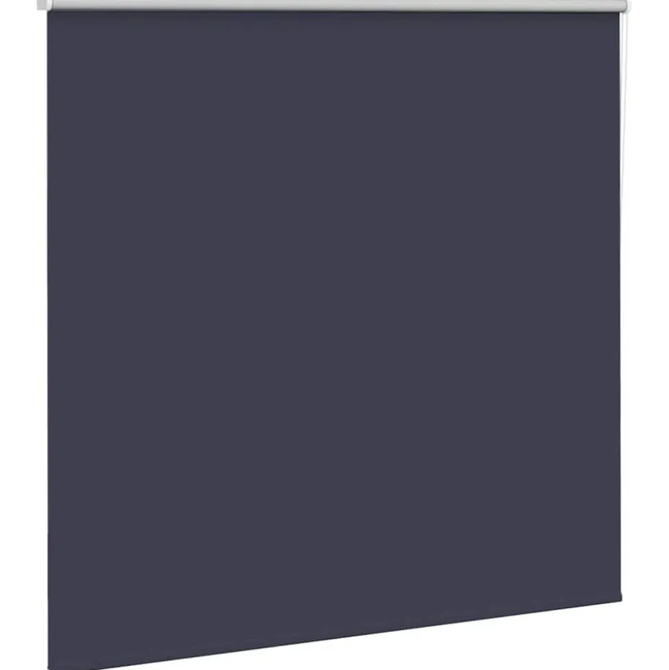 vidaXL Rolgordijn verduisterend 165x175 cm stofbreedte 161,6 cm blauw