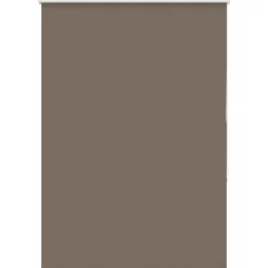 vidaXL Rolgordijn verduisterend koffie 115x130 cm stofbreedte 110,7 cm