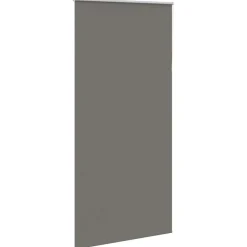 vidaXL Rolgordijn verduisterend 110x210 cm stofbreedte 105,7 cm grijs
