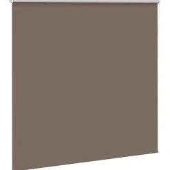 vidaXL Rolgordijn verduisterend koffie 160x150 cm stofbreedte 156,6 cm