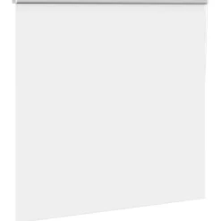 vidaXL Rolgordijn verduisterend 155x150 cm stofbreedte 151,6 cm wit
