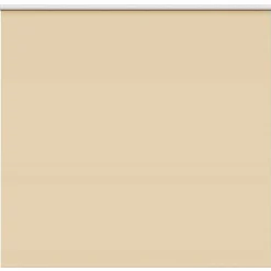 vidaXL Rolgordijn verduisterend 160x130 cm stofbreedte 156,6 cm beige