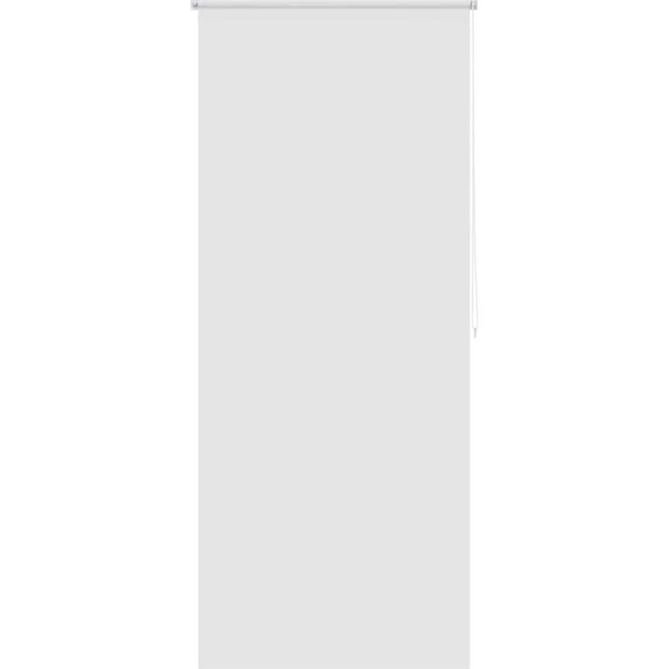 vidaXL Rolgordijn voor douche 80x240 cm wit