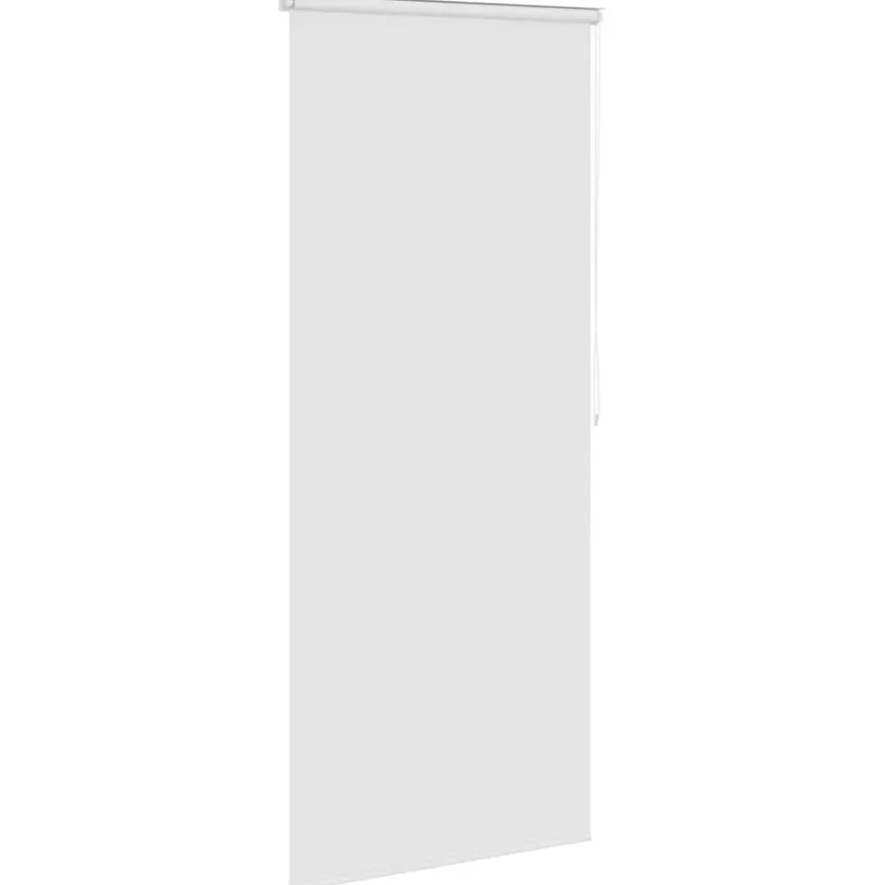 vidaXL Rolgordijn voor douche 80x240 cm wit