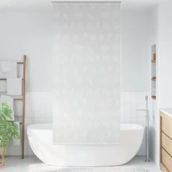 vidaXL Rolgordijn voor douche 80x240 cm zeester