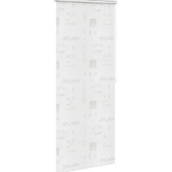 vidaXL Rolgordijn voor douche 80x240 cm splash
