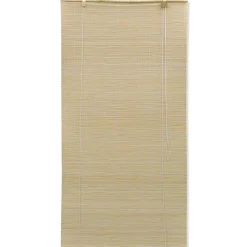 vidaXL Rolgordijn 80x160 cm bamboe natuurlijk