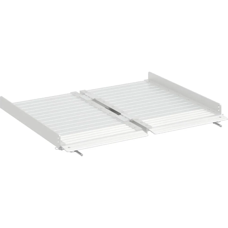 vidaXL Rolstoelhelling 270 kg Zilver 62 x 73 x 5 cm Aluminium