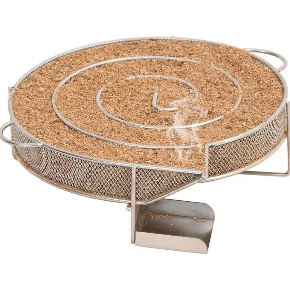 vidaXL Rookgenerator koud rond 19,5 cm roestvrij staal