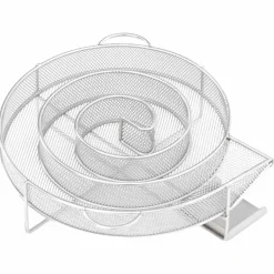 vidaXL Rookgenerator koud rond 19,5 cm roestvrij staal