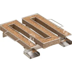 vidaXL Rookgenerator koud 4-zijdig 22,5 cm roestvrij staal