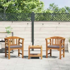 vidaXL Rozenbank Natuurlijk 68,5 x 46 x 82,5 cm Massief Acaciahout