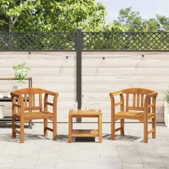 vidaXL Rozenbank Natuurlijk 68,5 x 46 x 82,5 cm Massief Acaciahout