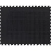 vidaXL Rubbertegel 12 mm 90x120 cm zwart