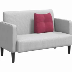 vidaXL Rugkussen Wijnrood 45 x 24 x 50 cm Fluweel
