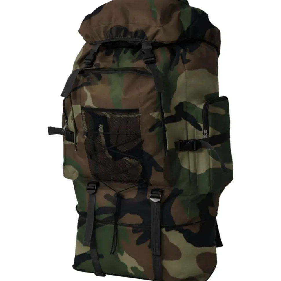 vidaXL Rugzak legerstijl XXL 100 L camouflage