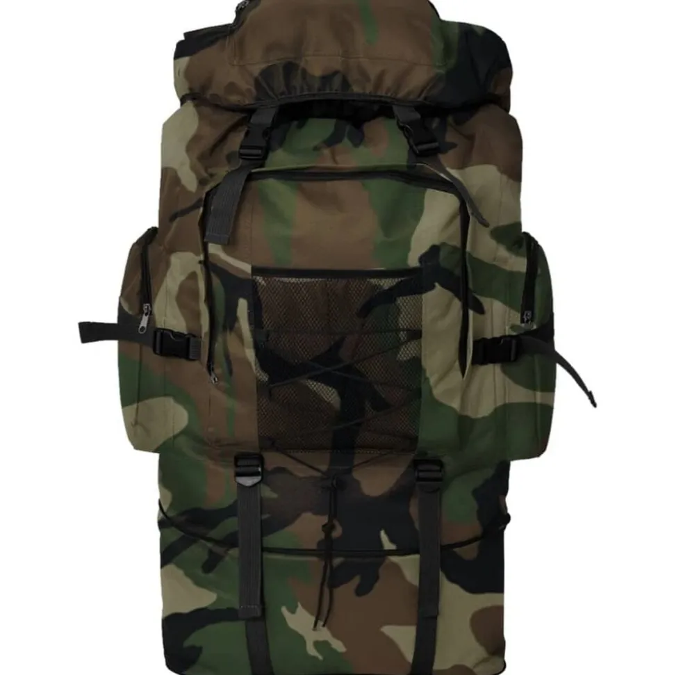 vidaXL Rugzak legerstijl XXL 100 L camouflage