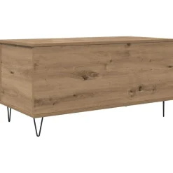 vidaXL Salontafel artisanaal eikenkleurig 90 x 44.5 x 45 cm