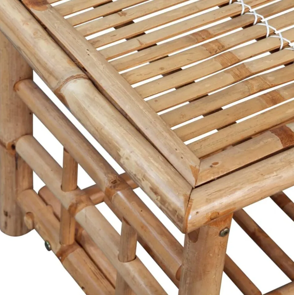 vidaXL Salontafel bamboe 90x50x45 cm