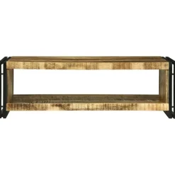 vidaXL Salontafel Bruin 120 x 50 x 38 cm Massief Mango Hout
