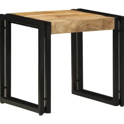 vidaXL Salontafel Bruin 40 x 40 x 38 cm Massief Mango Hout