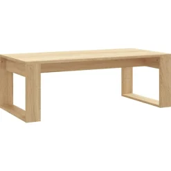 vidaXL Salontafel 102x50x35 cm bewerkt hout sonoma eikenkleurig