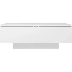 vidaXL Salontafel 90x60x31 cm bewerkt hout wit