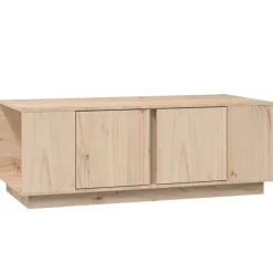 vidaXL Salontafel 110x50x40 cm massief grenenhout