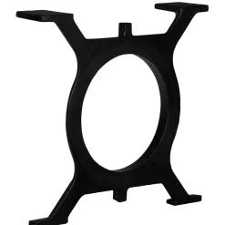 vidaXL Salontafelpoten 2 st O-frame gietijzer