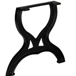 vidaXL Salontafelpoten 2 st X-frame gietijzer