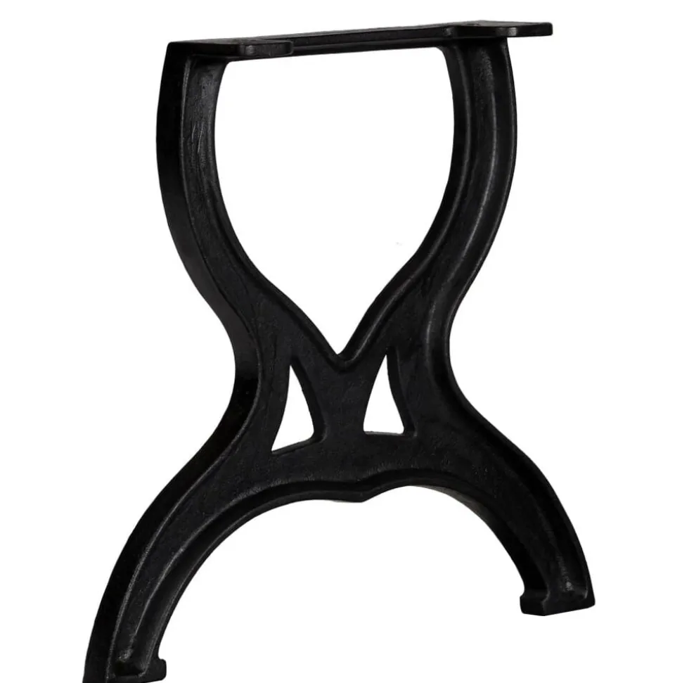 vidaXL Salontafelpoten 2 st X-frame gietijzer