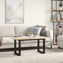 vidaXL Salontafelpoten O-frame 90x30x43 cm staal