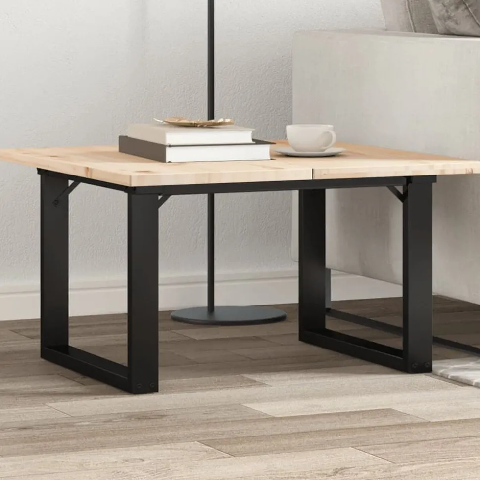 vidaXL Salontafelpoten O-frame 60x40x38 cm staal