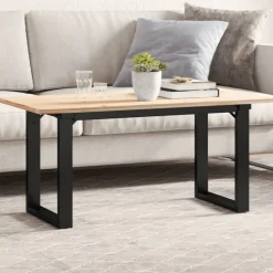 vidaXL Salontafelpoten O-frame 80x40x43 cm staal