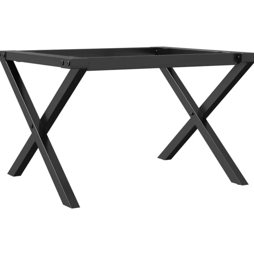 vidaXL Salontafelpoten X-frame 50x40x38 cm staal