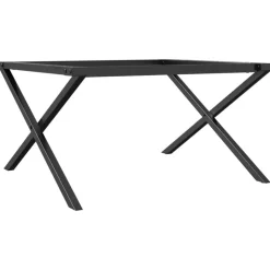 vidaXL Salontafelpoten X-frame 70x60x43 cm staal