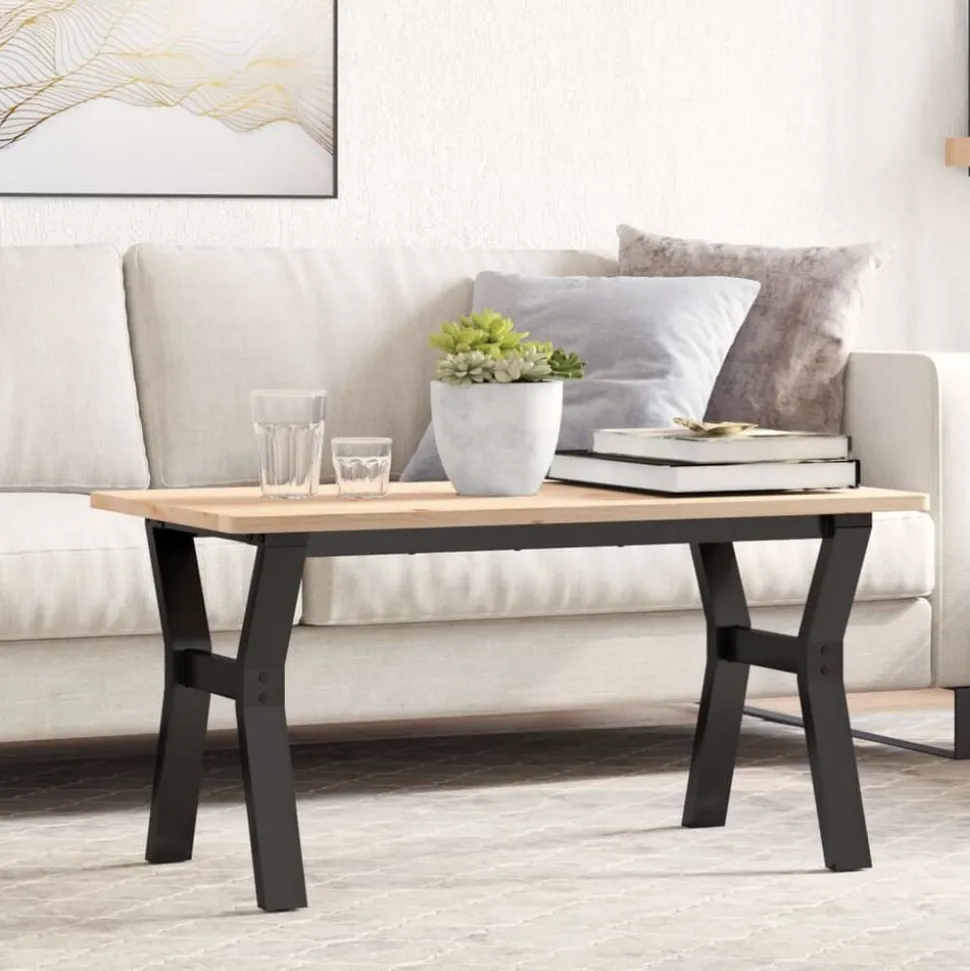 vidaXL Salontafelpoten Y-frame 80x40x43 cm staal