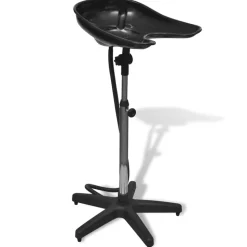 vidaXL Salonwastafel zwart