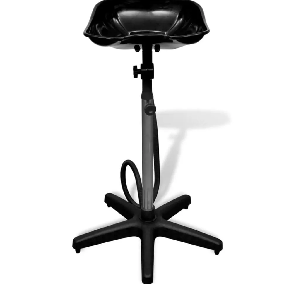 vidaXL Salonwastafel zwart
