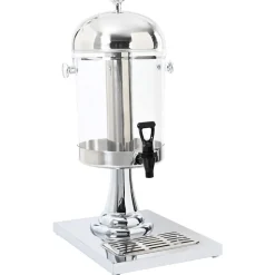 vidaXL Sapdispenser roestvrij staal 8 L
