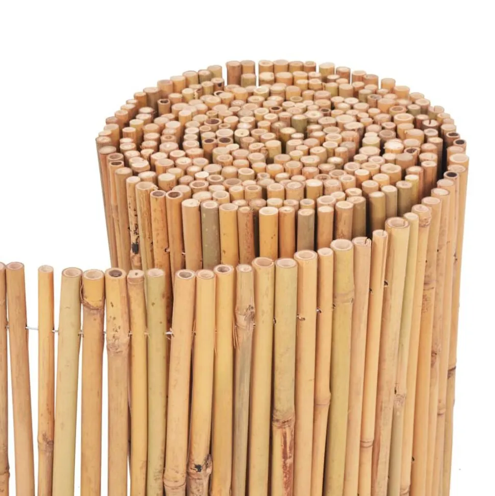 vidaXL Scherm 500x30 cm bamboe