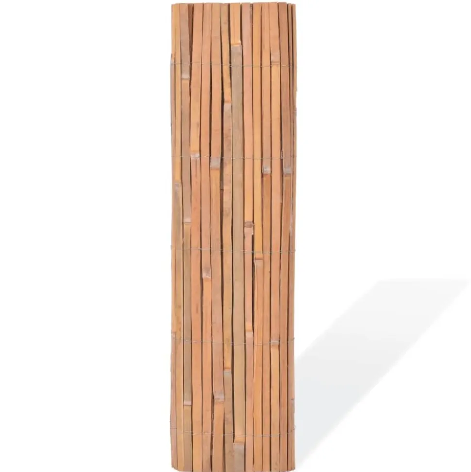 vidaXL Scherm 100x400 cm bamboe
