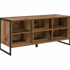 vidaXL Schoenenkast met opslag Oud Hout 100 x 35 x 44 cm Bewerkt hout