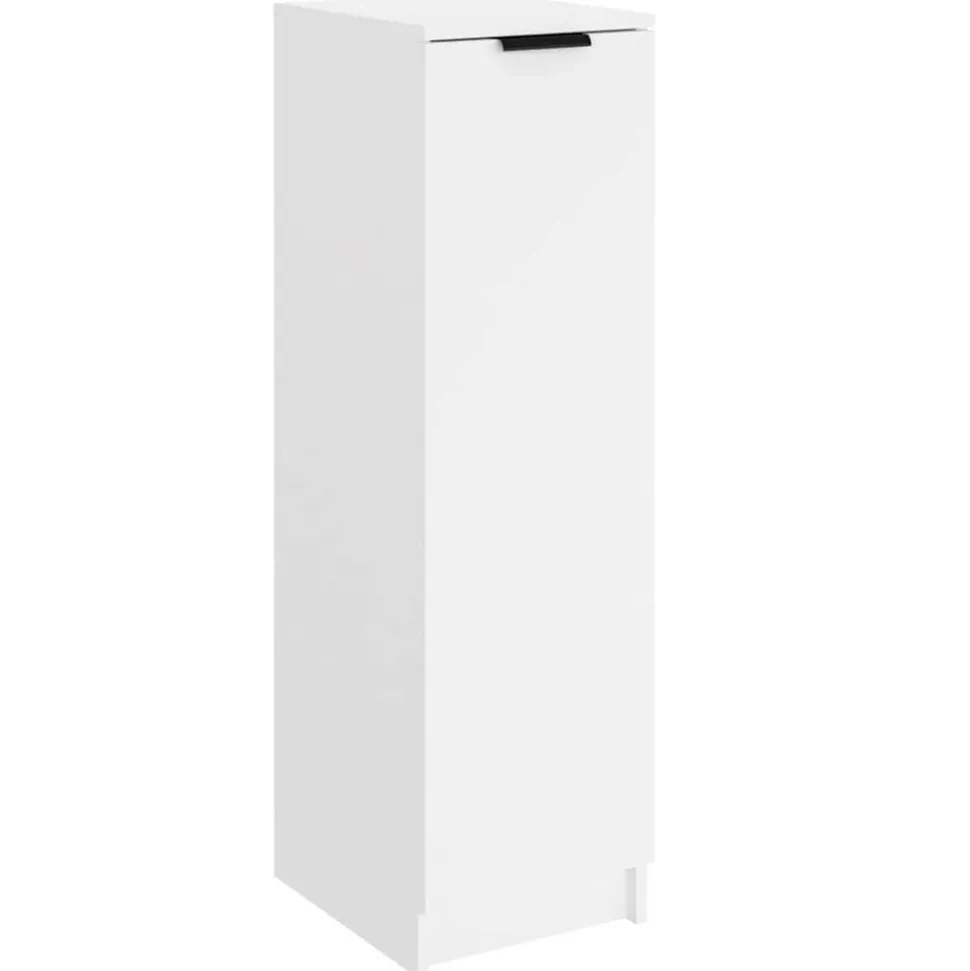 vidaXL Schoenenkast 30x35x100 cm bewerkt hout wit