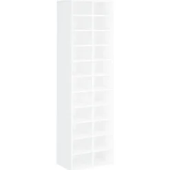vidaXL Schoenenkast 54x34x183 cm bewerkt hout wit